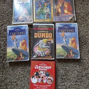Disney VHS Collection - Multicolor Covers